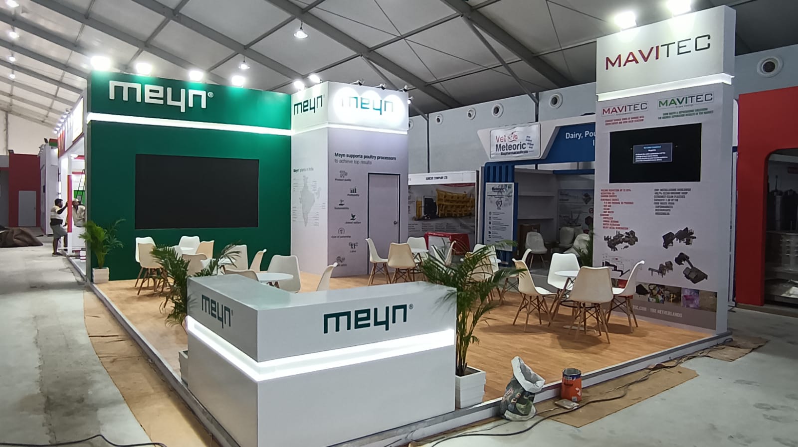 Exhibition stand build